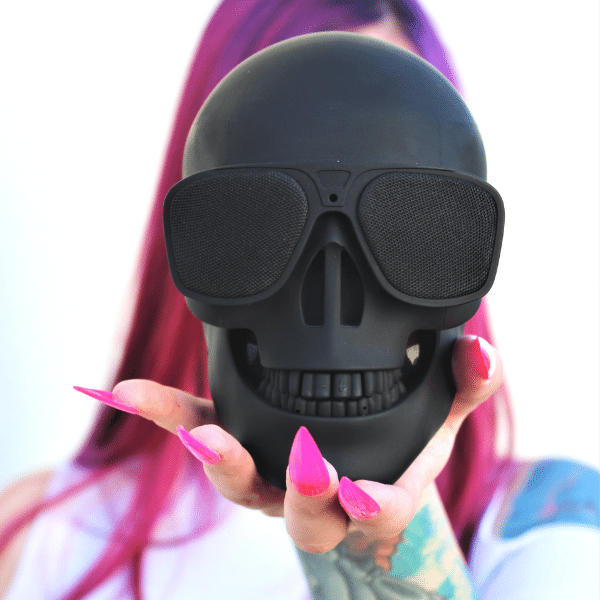 SkullAudio™ - Bluetooth Skull Speaker Badass Audio